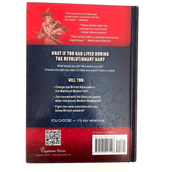 The Revolutionary War Experience: Interactive History Adventure You Choose Book - Picture 5 of 5